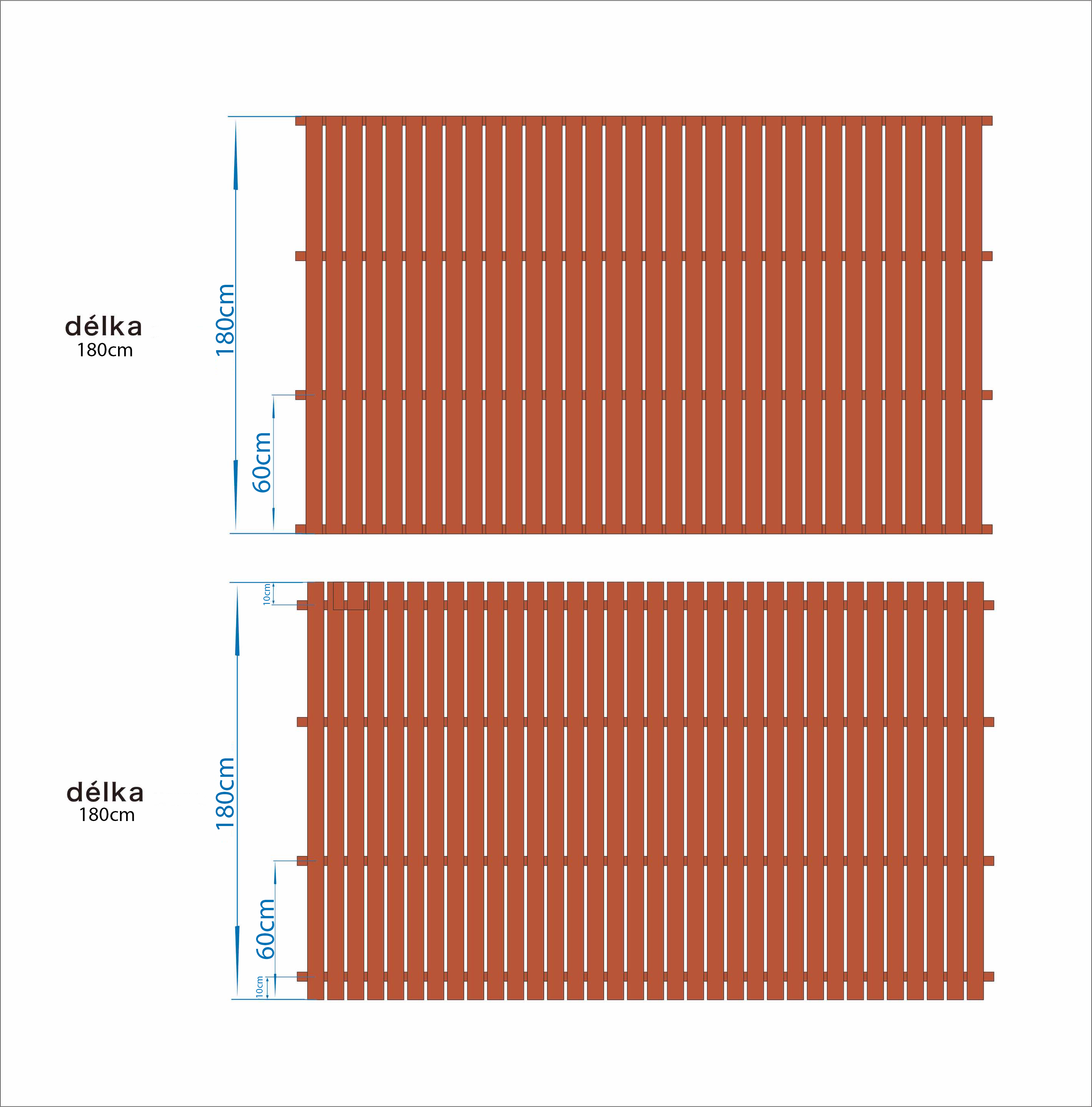 Návod plotovky 1,8m